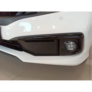 Honda Civic Uyumlu Fc5 2019-2021 Ön Sis Kaşı Kaplaması Piano (Makyajlı Kasa) thumb 4