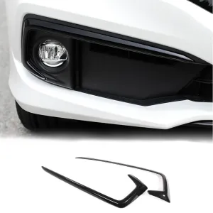 Honda Civic Uyumlu Fc5 2019-2021 Ön Sis Kaşı Kaplaması Piano (Makyajlı Kasa) thumb 5