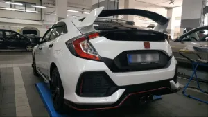 Honda Civic Uyumlu Fk7 Type-R Spoiler (Boyasız) - Görsel 2