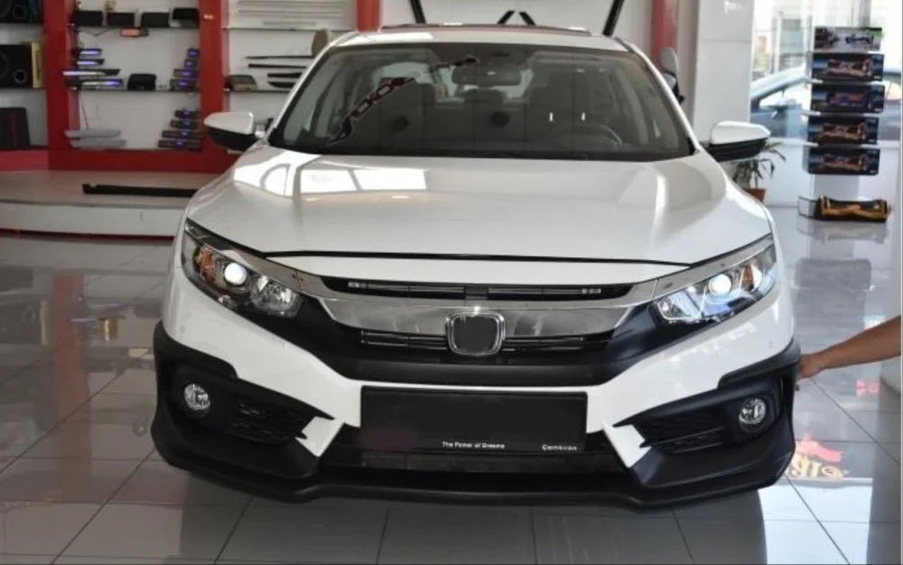 Honda Civic Uyumlu Fc5 2016-2020 Turbo Body Kit Ön Ek