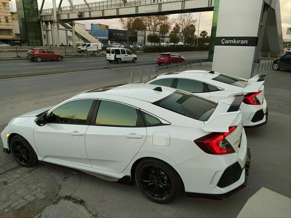 Drs Tuning Honda Civic Uyumlu Fc5 2016-2020 Type R Spoiler Boyasız