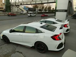 Drs Tuning Honda Civic Uyumlu Fc5 2016-2020 Type R Spoiler Boyasız
