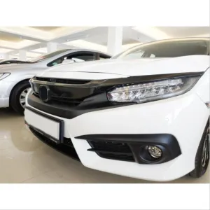 Honda Civic Uyumlu Fc5 2016-2020 Ön Panjur Kaplama KarbonDRS Tuning kalitesiyle tanışın! Özel olarak Honda  model araçlar için üretilen bu ürün, otomobilinizin 