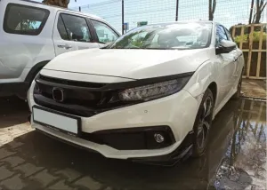 Honda Civic Uyumlu Fc5 2019-2021 Makyajlı Kasa Modulo Ön Ek (Asıan) thumb 2