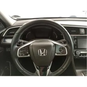 Honda Civic Uyumlu Fc5 2016-2020 Gösterge Kaplama Karbon thumb 3