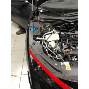 Honda Civic Uyumlu Fc5 2016-2020 Çamurluk Üst İç Koruma Kaplaması Logolu thumb 2
