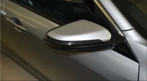 Honda Civic Uyumlu Fc5 2016-2020 Ayna Çıtası Karbon - Görsel 3