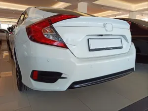 Honda Civic Uyumlu Fc5 2016-2020 Arka Tampon Alt Çıta Karbon - Görsel 3