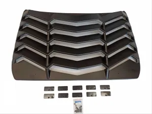 Honda Civic Uyumlu Fc5 2016-2020 Arka Cam Kaplama (Cam Vızoru) thumb 2