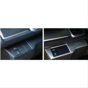 Honda Civic Uyumlu Fc5 2016-2020 Far Kontrol Panel KaplamaDRS Tuning kalitesiyle tanışın! Özel olarak Honda  model araçlar için üretilen bu ürün, otomobilinizin