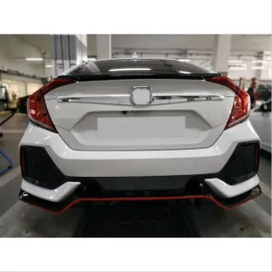Honda Civic Uyumlu Fc5 2016-2020 Bagaj Arma Çıtası Nikelaj thumb 3