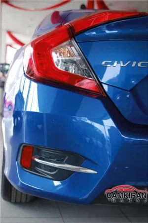 Honda Civic Uyumlu Fc5 2016-2020 Arka Sis Orta Çıta Nikelaj thumb 3