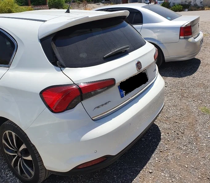 Fiat Egea Uyumlu Spoiler Hatchback Boyalı