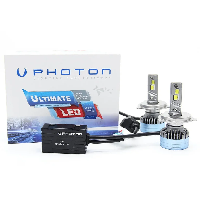 Ultimate H4 Uyumlu 3 Plus LED Headlıght