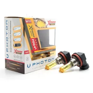 Photon uyumlu H11 24V 70W Xtreme Yellow modelleri Oto Aksesuar Shop'de. Kaliteli malzeme, hızlı kargo ve güvenli alışverişle hemen inceleyin.