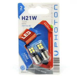 Photon uyumlu H21W 12-24V Exclusive Serisi Ph7746 modelleri Oto Aksesuar Shop'de. Kaliteli malzeme, hızlı kargo ve güvenli alışverişle hemen inceleyin.