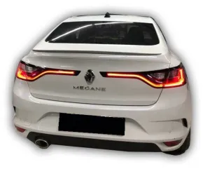 Renault Megane 2016-Günümüz uyumlu 4 (2017 Ve Sonrası) Spoiler (Plastik) modelleri Oto Aksesuar Shop'de. Kaliteli malzeme, hızlı kargo ve güvenli alışverişle