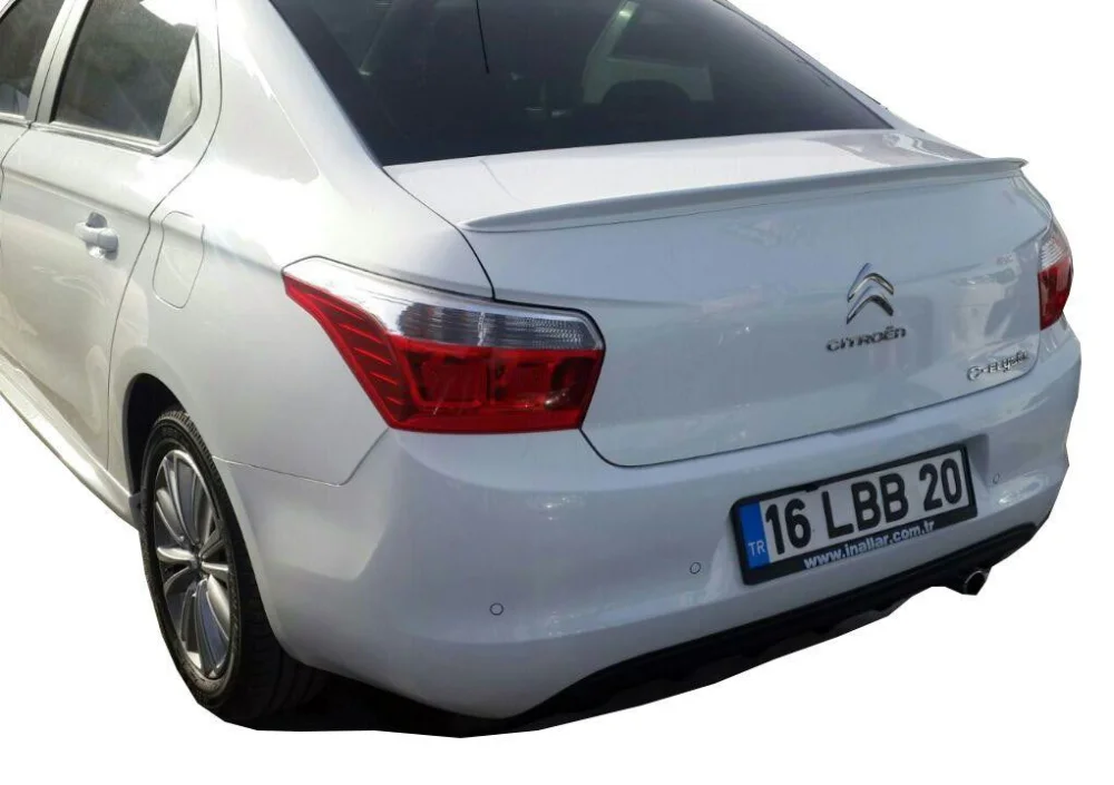 Citroen C-Elysee Uyumlu (2012-2016) Spoiler (Plastik)