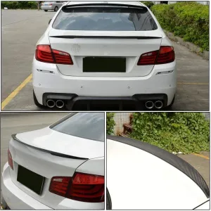 Bmw 5 Uyumlu Serisi F10-F10 Lci M Performance Spoiler (Plastik) (2010-2017)