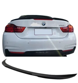 Bmw 4 Uyumlu Serisi F33 Cabrio Yarasa Model Spoiler (Plastik)