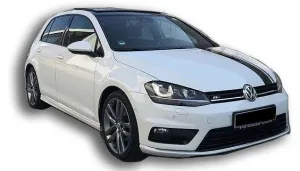 Drs Tuning Golf Uyumlu 7-7,5 Serisi (2012-2020) R Model Marşpiyel Seti (Plastik)