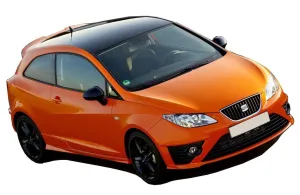 Seat İbiza Uyumlu 2 Kapı (2008-2016) Sc Yan Marşpiyel Seti (Plastik)