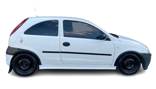 Opel Corsa Uyumlu C (2001 - 2006) Opc Style Marşpiyel Seti (Plastik)