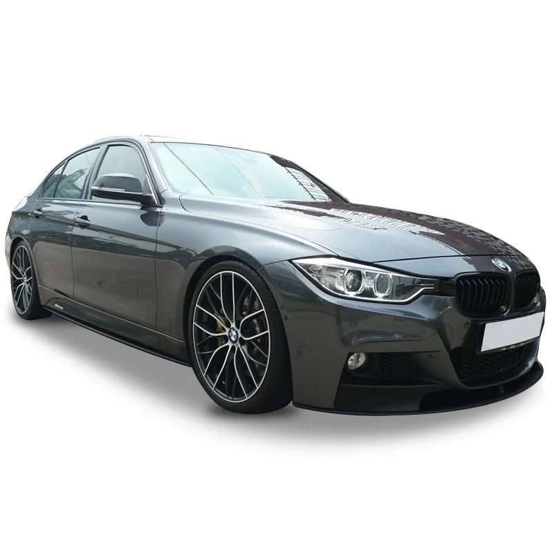 Bmw 3 Uyumlu Serisi F30 (2012 - 2018) M Performance Yan Marşpiyel Altı Lip (Plastik)