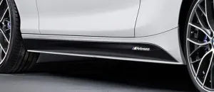 Bmw 2 Uyumlu Serisi F22 2014 Sonrası M Performance Marşpiyel Altı Lip (Plastik)