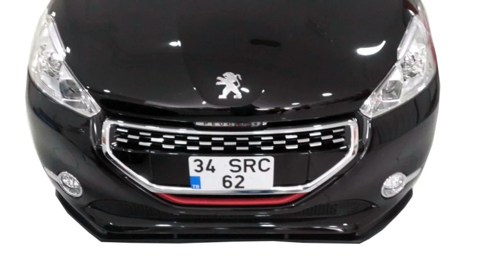 Drs Tuning Peugeot 208 Uyumlu (2012-2015) Ön Tampon Altı Lip (Plastik)