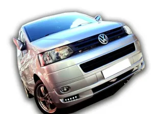 Volkswagen Transporter Uyumlu T5 (2010 - 2016) Ön Tampon Ek (Plastik)