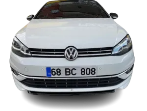Volkswagen Golf Uyumlu 45419 (2017-2019) Abt Ön Tampon Ek (Plastik)