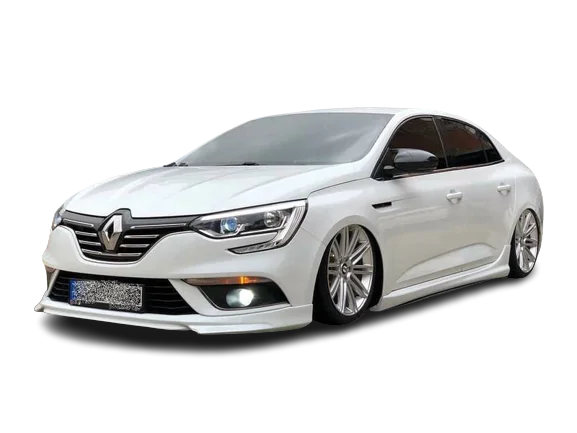 Renault Megane Uyumlu 4 Hatchback / Sedan (2016-2020) Abt Style Ön Tampon Ek (Plastik)