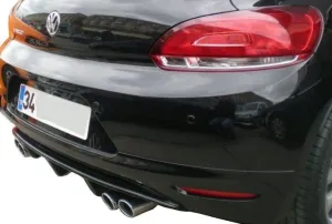Volkswagen Scirocco 2008-2017 (Type 137) uyumlu (2009-2014) Sağ-Sol Çift Çıkışlı Arka Tampon Eki - Difüzör (Plastik) modelleri Oto Aksesuar Shop'de. Kaliteli