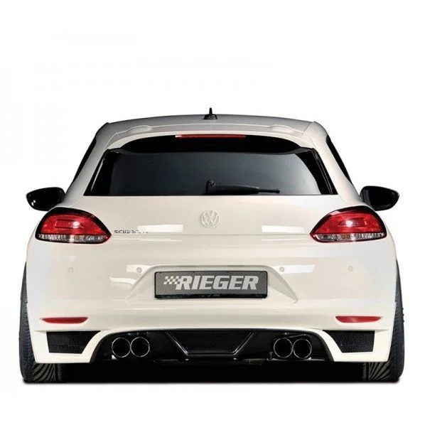 Drs Tuning Scirocco Uyumlu (2009-2014) Arka Tampon Eki - Difüzör (Plastik)