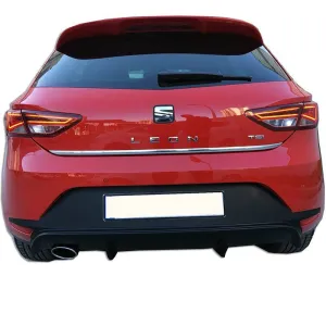 Seat Leon 2012-2020 (5F) uyumlu Mk3 - 5F (2013-2016) Style Arka Tampon Eki - Difüzör (Plastik) modelleri Oto Aksesuar Shop'de. Kaliteli malzeme, hızlı kargo ve
