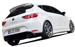 Seat Leon 2012-2020 (5F) uyumlu Mk3 - 5F (2013-2016) Style Arka Tampon Eki - Difüzör (Plastik) modelleri Oto Aksesuar Shop'de. Kaliteli malzeme, hızlı kargo ve