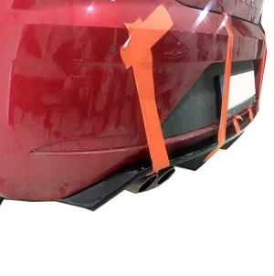 Seat Leon 2012-2020 (5F) uyumlu (2017-2019) Soldan Çift Çıkış Arka Tampon Eki - Difüzör (Plastik) modelleri Oto Aksesuar Shop'de. Kaliteli malzeme, hızlı kargo