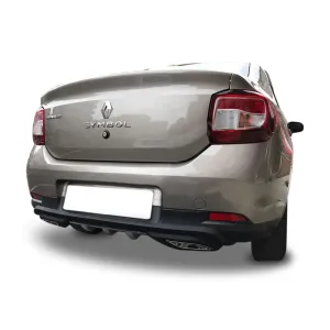 Renault Symbol 2013-2020 uyumlu Egzoz Görünümlü Universal Arka Tampon Eki - Difüzör (Plastik) modelleri Oto Aksesuar Shop'de. Kaliteli malzeme, hızlı kargo ve