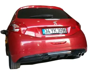 Peugeot 208 2012-2019 (A9) uyumlu (2012-2015) Arka Tampon Eki - Difüzör (Plastik) modelleri Oto Aksesuar Shop'de. Kaliteli malzeme, hızlı kargo ve güvenli