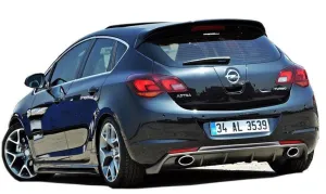 Opel Astra 2009-2015 (J) uyumlu J Hatchback (2010-2012) Makyajsız Arka Tampon Eki - Difüzör (Plastik) modelleri Oto Aksesuar Shop'de. Kaliteli malzeme, hızlı