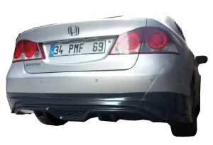 Body Kit Arka Ek uyumlu Honda Civic Fd6 (2006-2011) Custom Arka Tampon Eki - Difüzör (Plastik) modelleri Oto Aksesuar Shop'de. Kaliteli malzeme, hızlı kargo ve