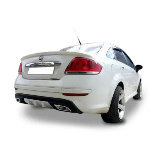 Fiat Linea 2007-2018 (Type 323) uyumlu Egzoz Görünümlü Universal Arka Tampon Eki - Difüzör (Plastik) modelleri Oto Aksesuar Shop'de. Kaliteli malzeme, hızlı