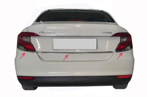 Fiat Egea Type 356 Uyumlu Stop Çıtası / Bagaj Çıtası 3 Parça Krom 2015 Ve Sonrası