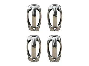 Peugeot Bipper Uyumlu Kapı Kolu 4 Kapı 8 Parça Krom (Set) 2008 Ve Sonrası