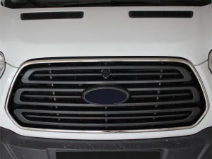 Ford Transit Uyumlu 7 Ön Panjur Çerçevesi 2 Parça Krom 2014 Ve Sonrası