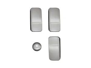 Ford Transit V347/V348 Uyumlu 6 Kapı Kolu 3 Kapı 4 Parça Krom 2006-2013