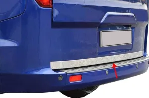 Ford Custom V362 Uyumlu Bagaj Alt Çıta Krom 2013 Ve Sonrası