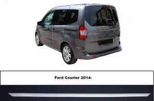 Ford Courier B460 Uyumlu Bagaj Alt Çıta Krom 2014 Ve Sonrası