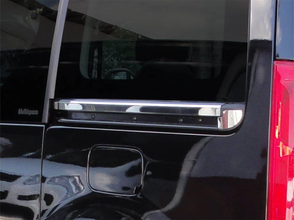 Citroen Berlingo Uyumlu 2 Sürgülü Kapı Çıtası 4 Parça Krom 2008 Ve Sonrası